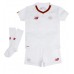 Cheap AS Roma Lorenzo Pellegrini #7 Away Football Kit Children 2022-23 Short Sleeve (+ pants)